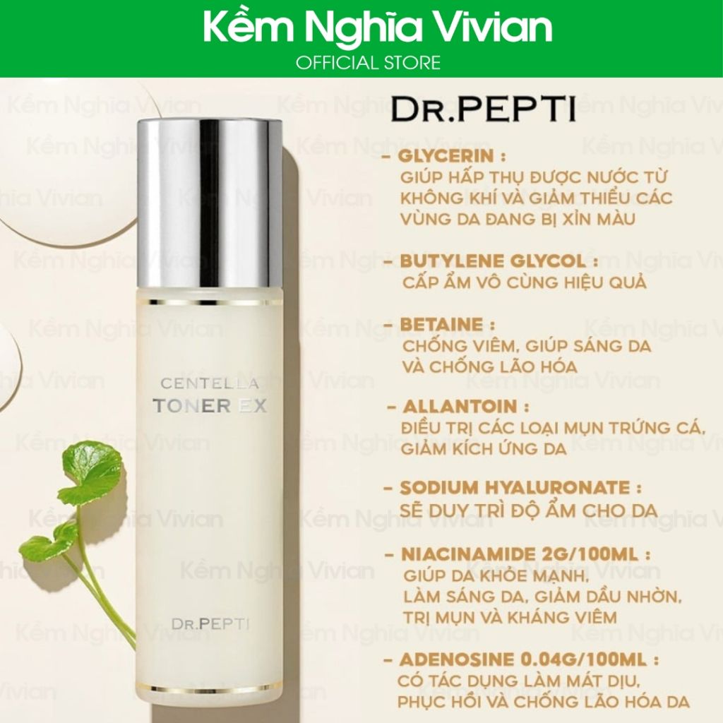  Nước hoa hồng Dr.Pepti Centella Toner (MP8241) 