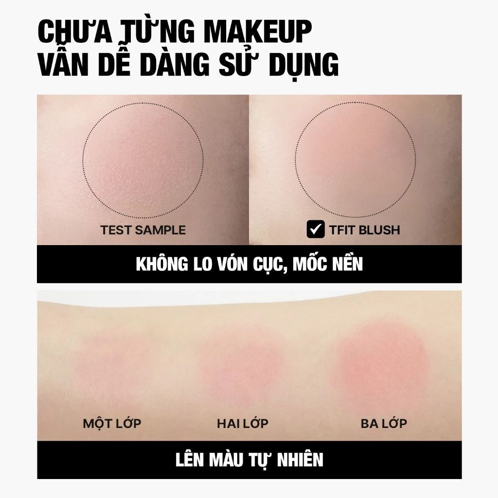  Má Hồng Tfit Fluffy Velvet Cushion Blush 