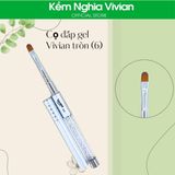  Cọ đắp gel Vivian tròn số (4, 6, 8) 