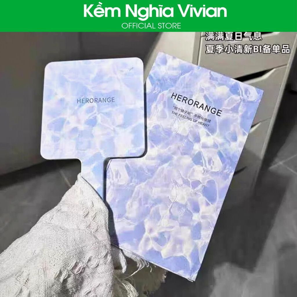  Gương Soi Mini Herorange Có Cán 