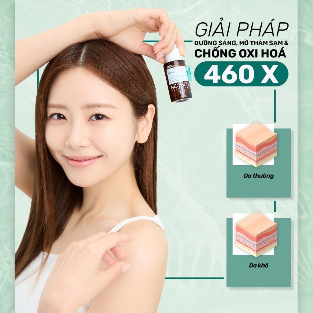  Tinh Chất Dưỡng Trắng, Mờ Thâm Real Vita C Neogen 32g 