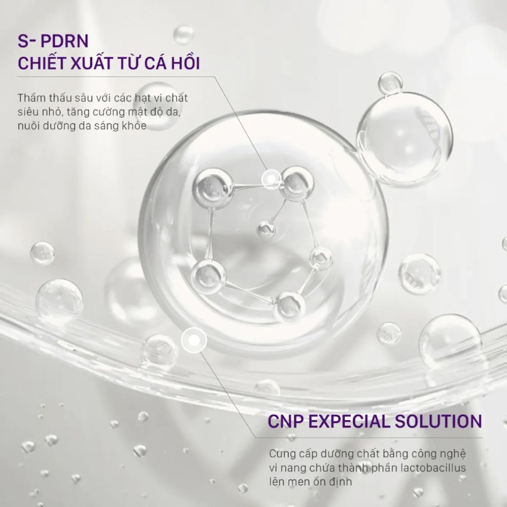  Tinh Chất PDRN Căng Bóng Sáng Da, Hỗ Trợ Tái Sinh CNP 30ml 