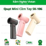  Quạt Mini Cầm Tay SK-106(inbox chọn màu) 