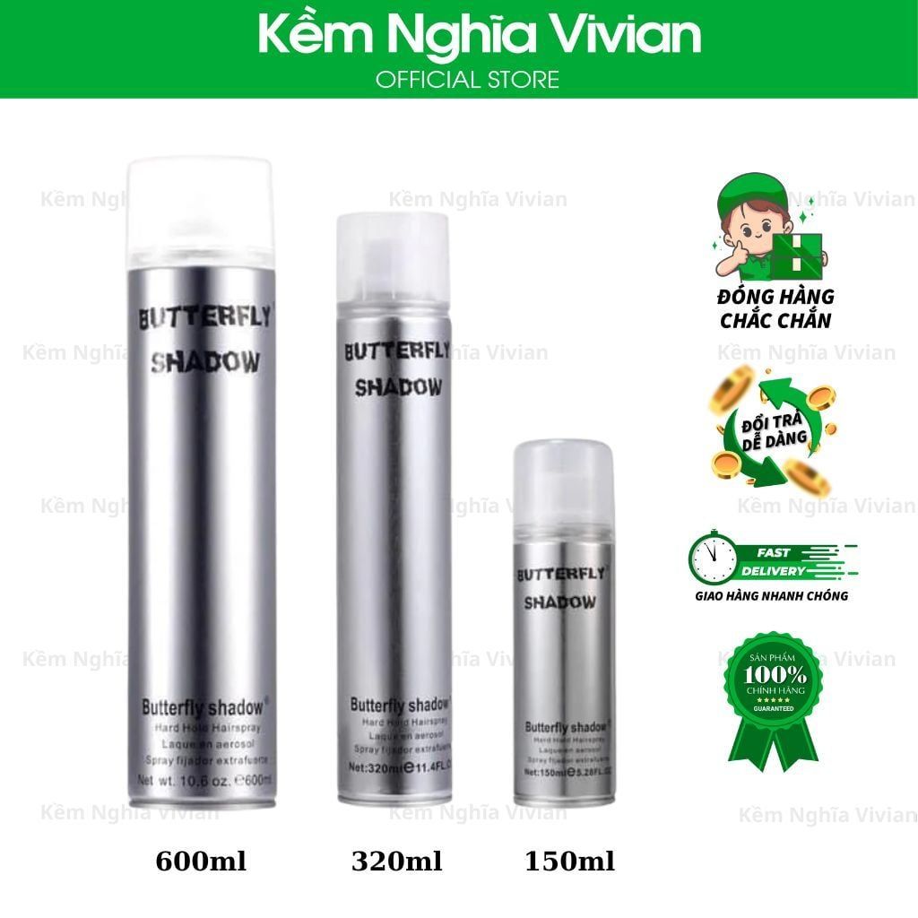  Keo Xịt Tóc Butterfly Shadow 