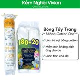  Bông tẩy trang Mihoo 150, 200 miếng 