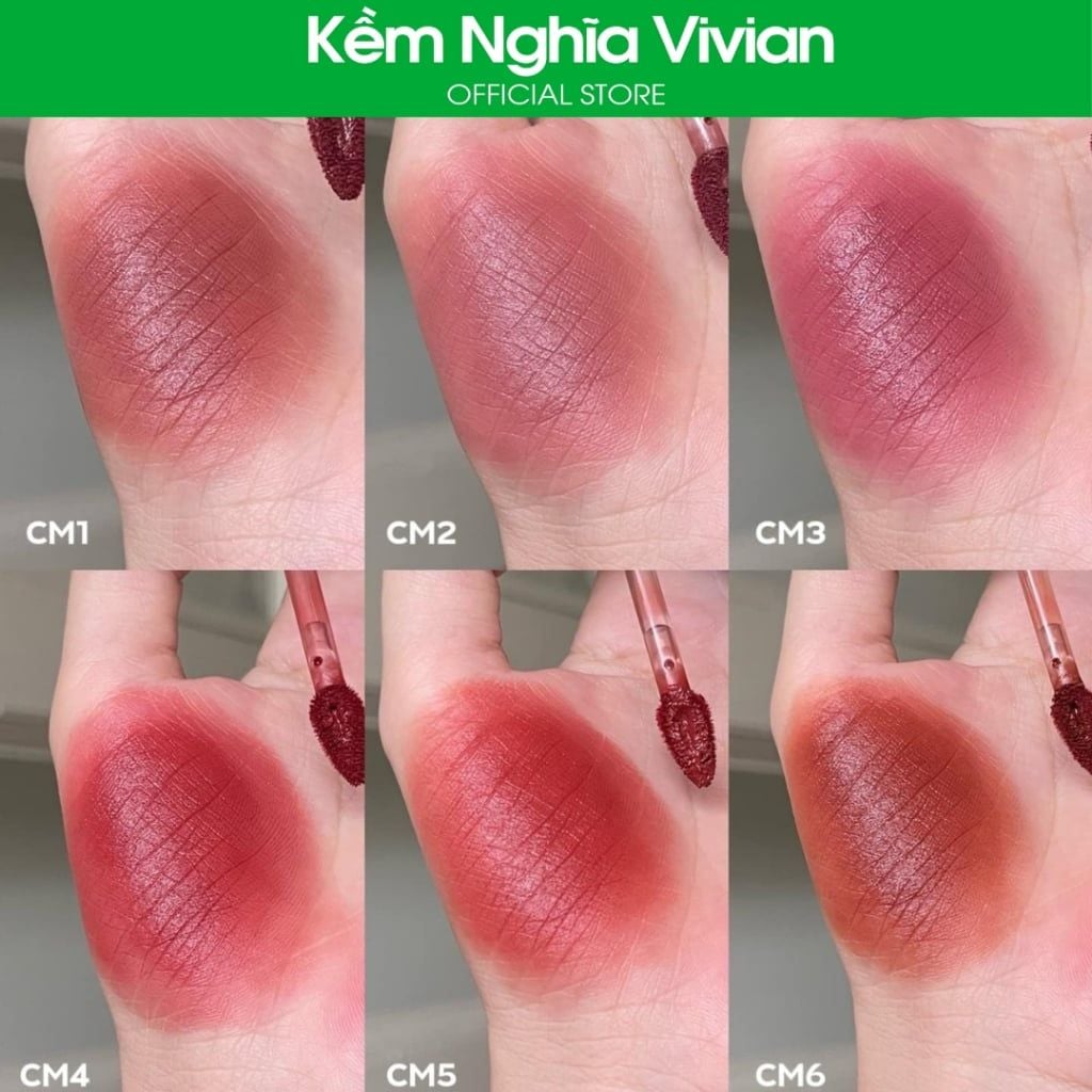  Son Kem Lì Merzy Cyber Mellow Tint (CM1 - CM6) 