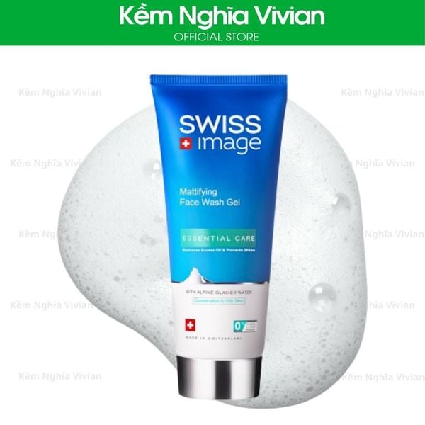  Gel rửa mặt dành cho da hỗn hợp & dầu mụn Swiss Image 200ml 