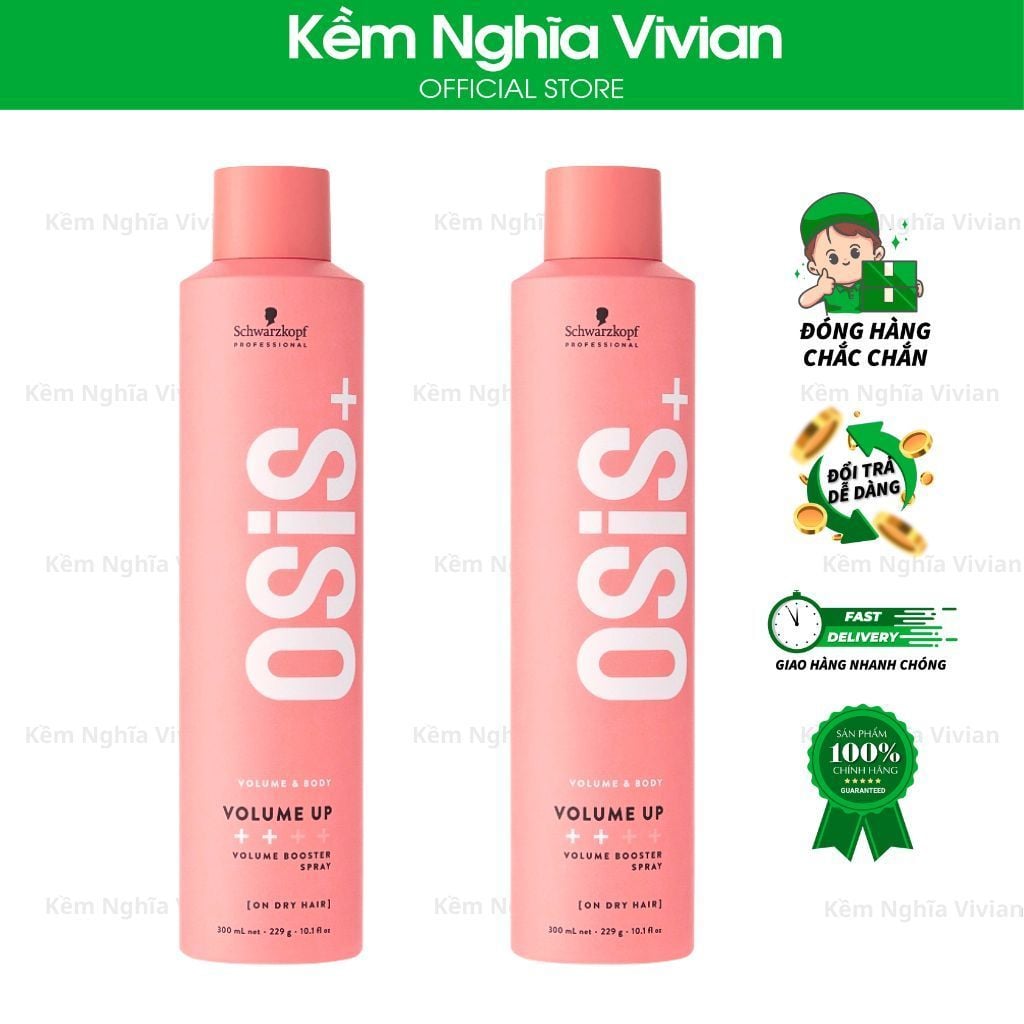  Keo xịt làm phồng tóc Osis+ 300ml (VOLUME UP) 