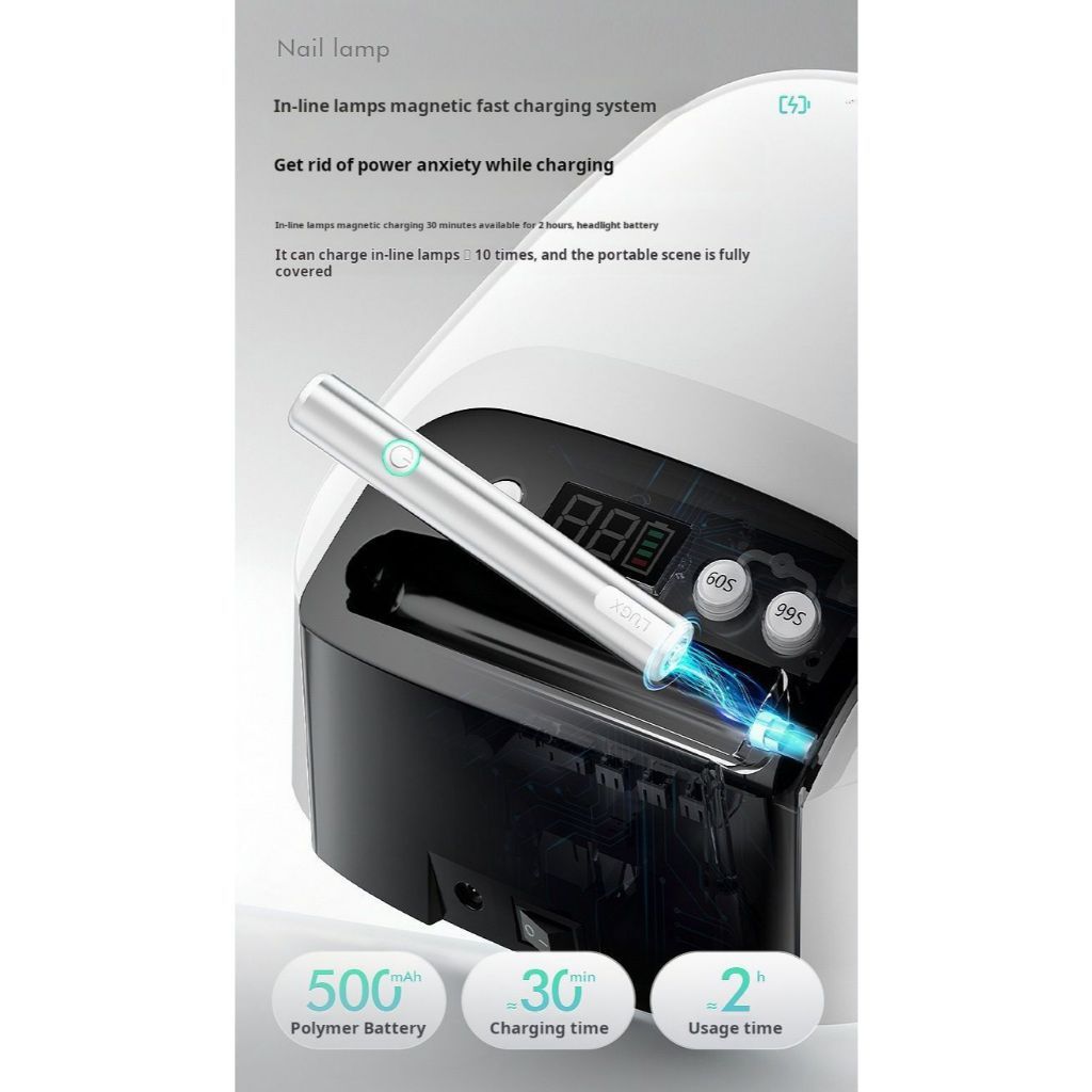 Đèn hơ gel tích điện Lugx LG-801S 