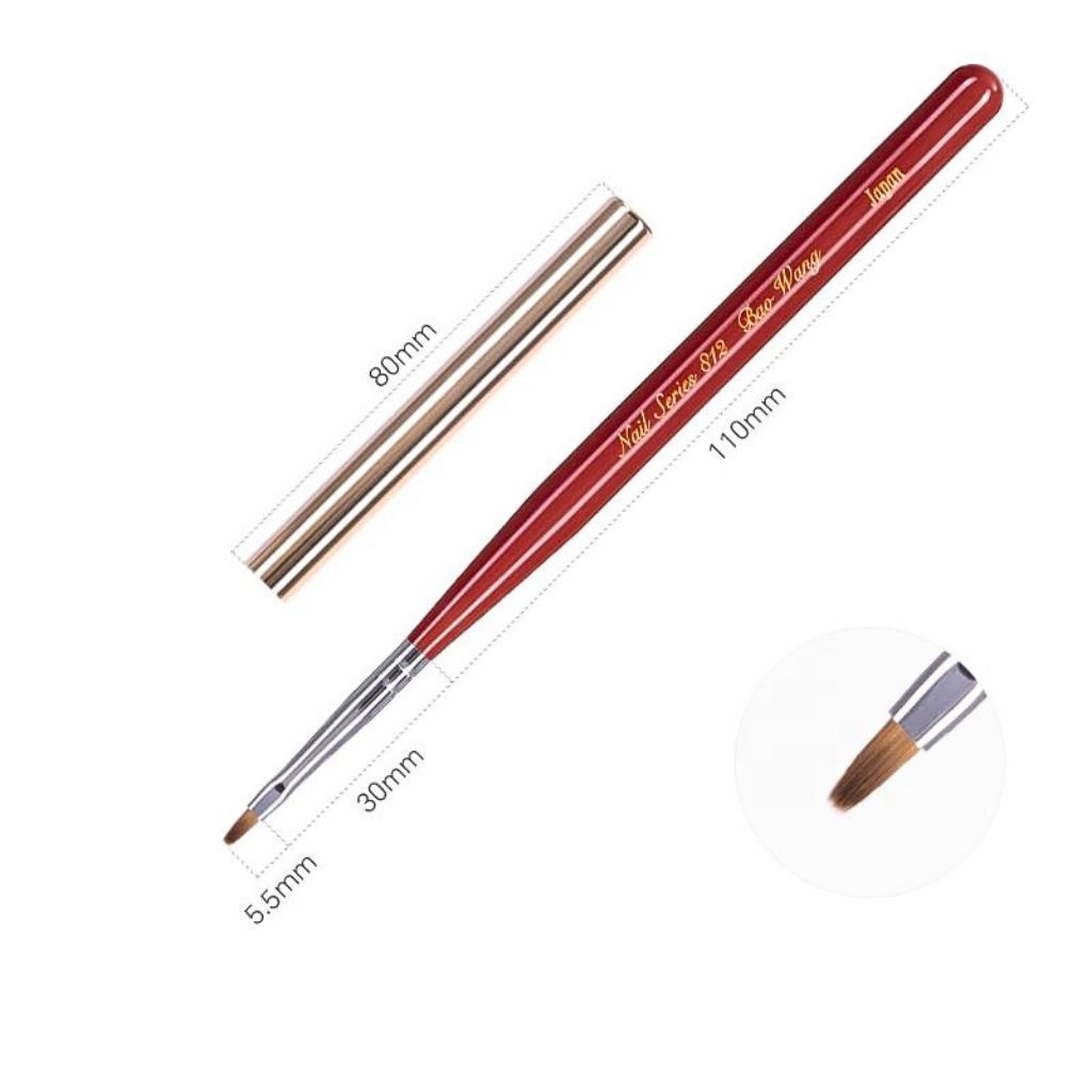  Cọ Đầu Bằng/Tròn BW-809, 812 