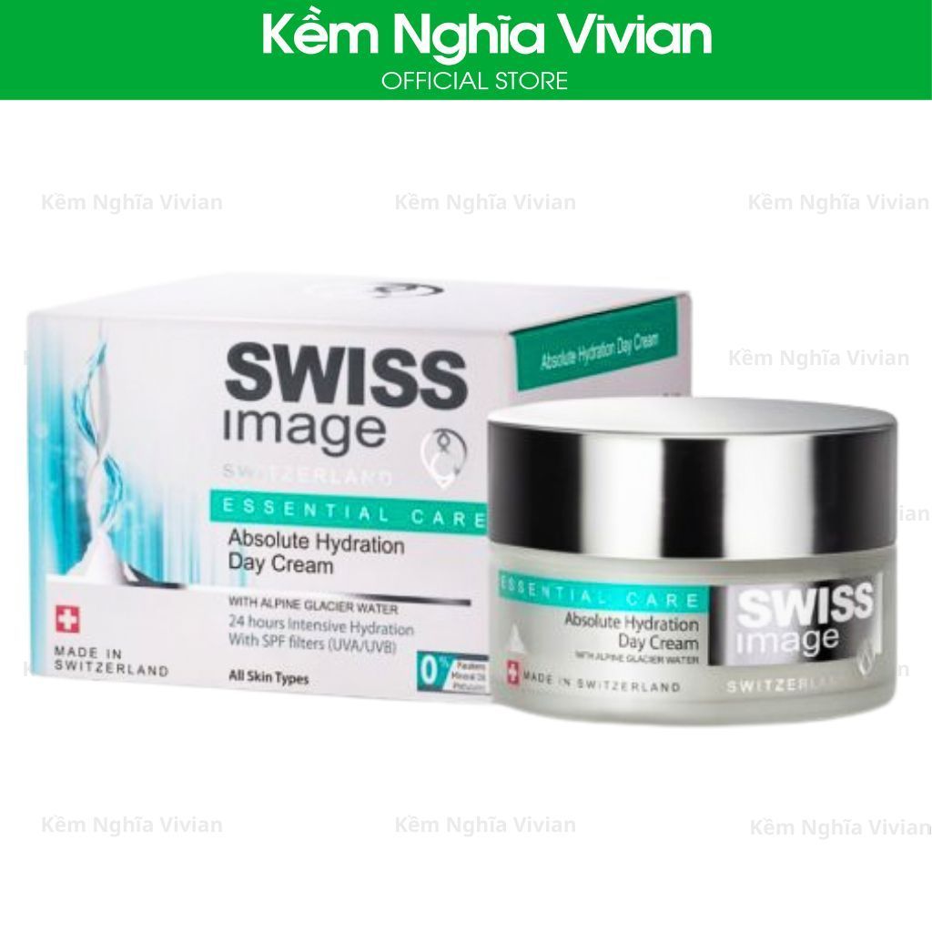  Kem dưỡng ẩm chống nắng ban ngày Swiss Image 50ml - Kem tái tạo da ban đêm Swiss Image 50ml 