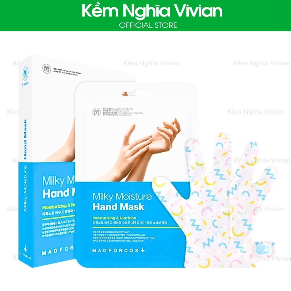  Nạ dưỡng ẩm da tay Madforcos Milky Moisture 