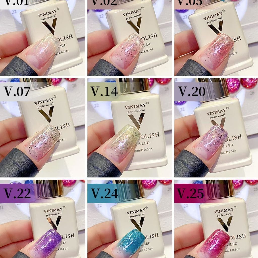  Set Gel Nhũ Flash Vinimay 30 Chai 