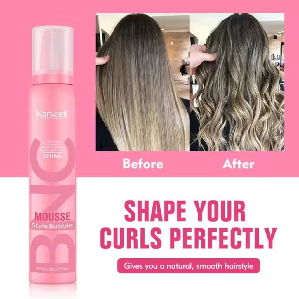  Mousse giữ cứng nếp tóc Karseell BNC 200ml 