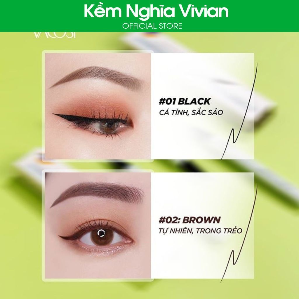  BÚT KẺ MẮT NƯỚC 24H PHIÊN BẢN MỚI - VM25 