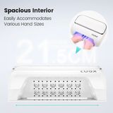  Đèn hơ gel tích điện Lugx LG-802S 