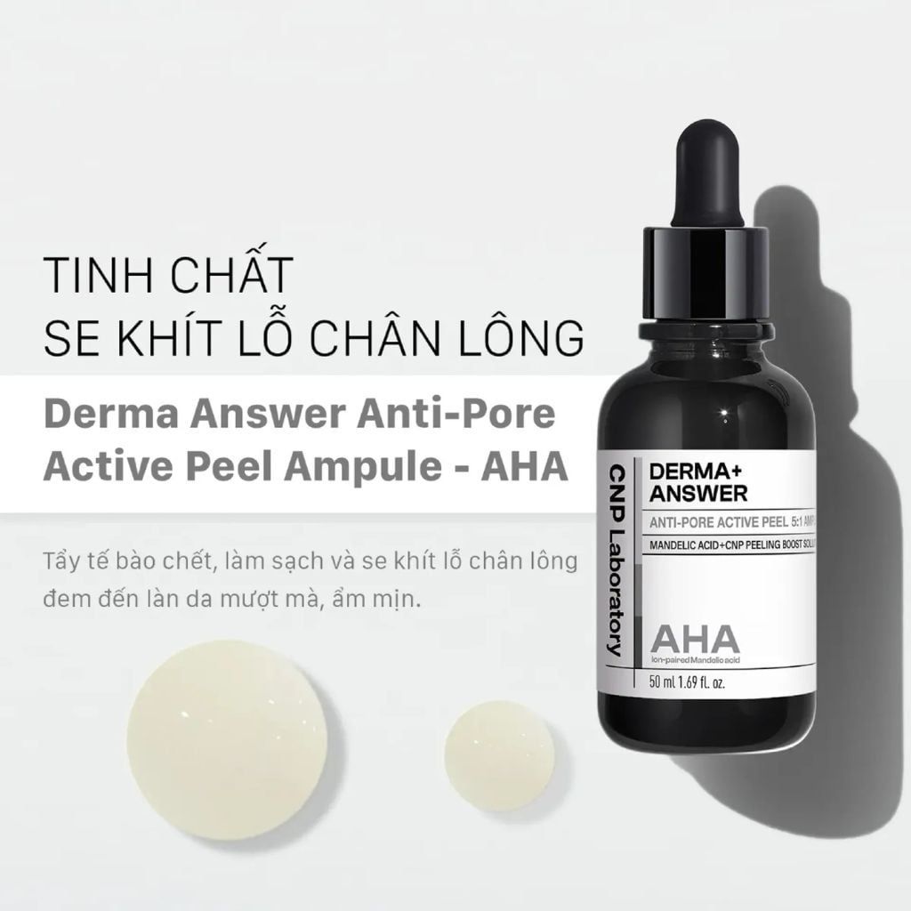  Tinh Chất AHA Se Khít Lỗ Chân Lông CNP 50ml 