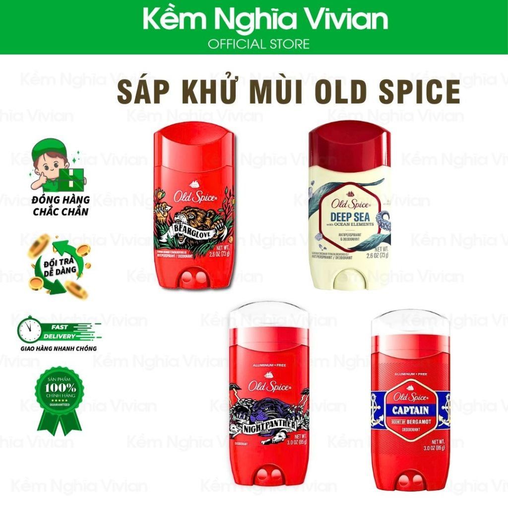  Sáp khử mùi Old Spice 73g 