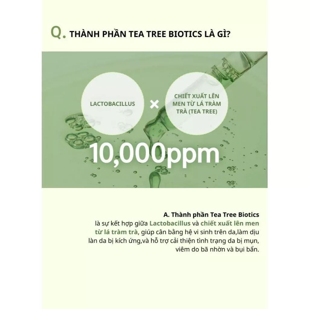  Sữa tắm ngừa mụn Kundal Tea Tree 500ml 