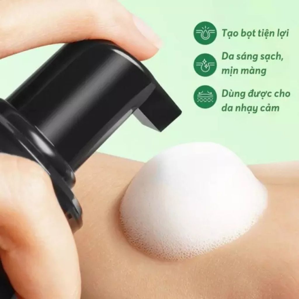  Sữa rửa mặt tạo bọt Rau má Cỏ Mềm 150ml 