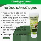  Tẩy tế bào chết trà xanh 3W Clinic 180ml 