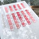  Set Gel Thạch Hồng Jiao Yan She 25 chai 