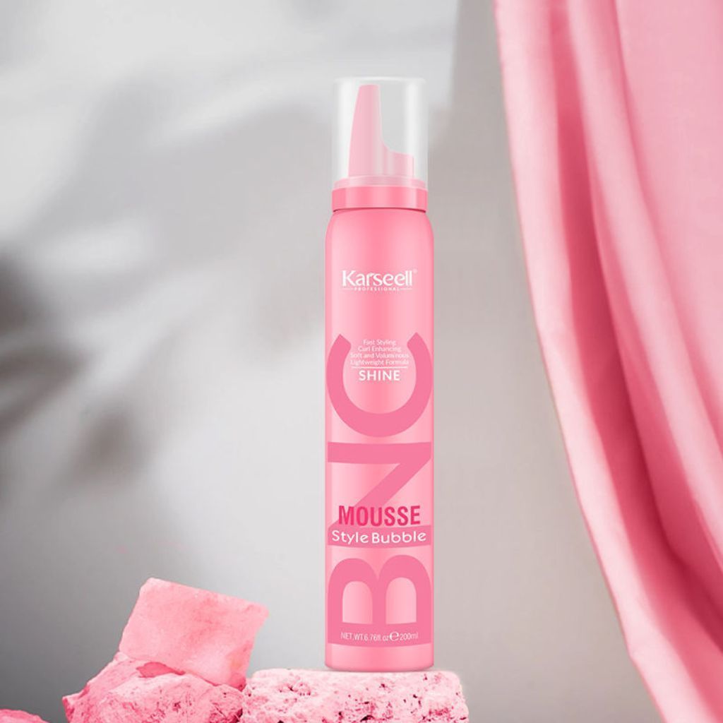  Mousse Giữ Cứng Nếp Tóc Karseell BNC 200ml 