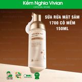  Sữa rửa mặt Sâm 1700 Cỏ Mềm 150ml (MP9572) 