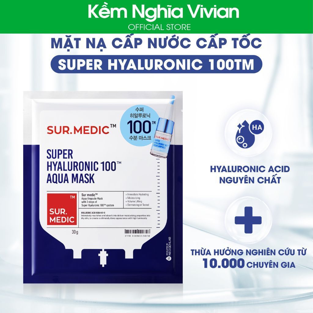  Mặt Nạ Dưỡng Da Sur.Medic+ 