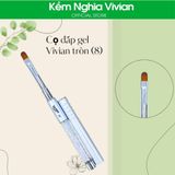  Cọ đắp gel Vivian tròn số (4, 6, 8) 