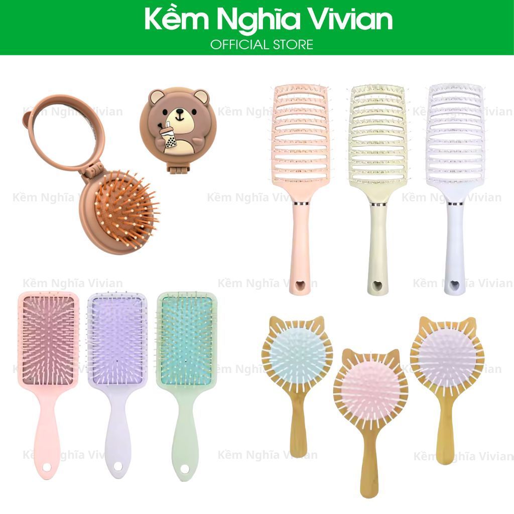  Bộ Sưu Tập Lược Đa Năng 