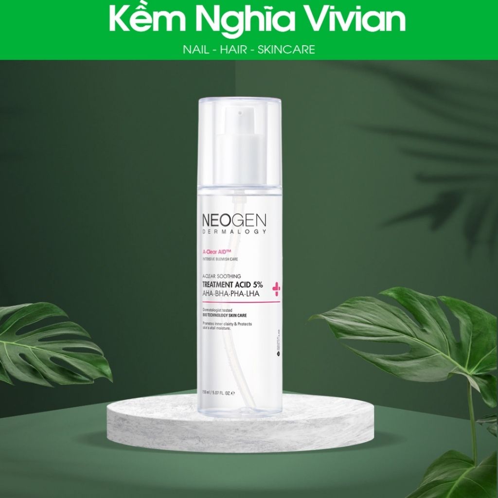  Toner hỗ trợ giảm mụn Neogen Dermalogy Treatment Acid 5% 150ml 