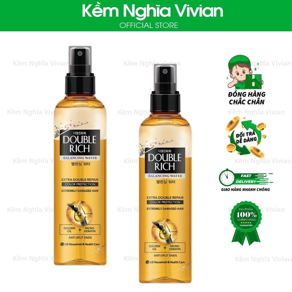  Xịt Dưỡng Tóc Double Rich Cho Tóc Nhuộm 250ml 