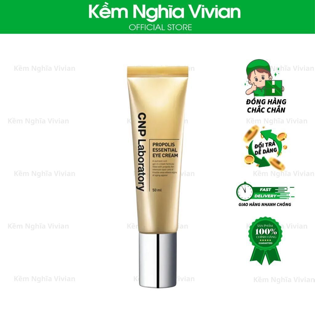  Kem Dưỡng Mắt Mờ Thâm, Sáng Da CNP Propolis Essential Eye Cream 50ml 