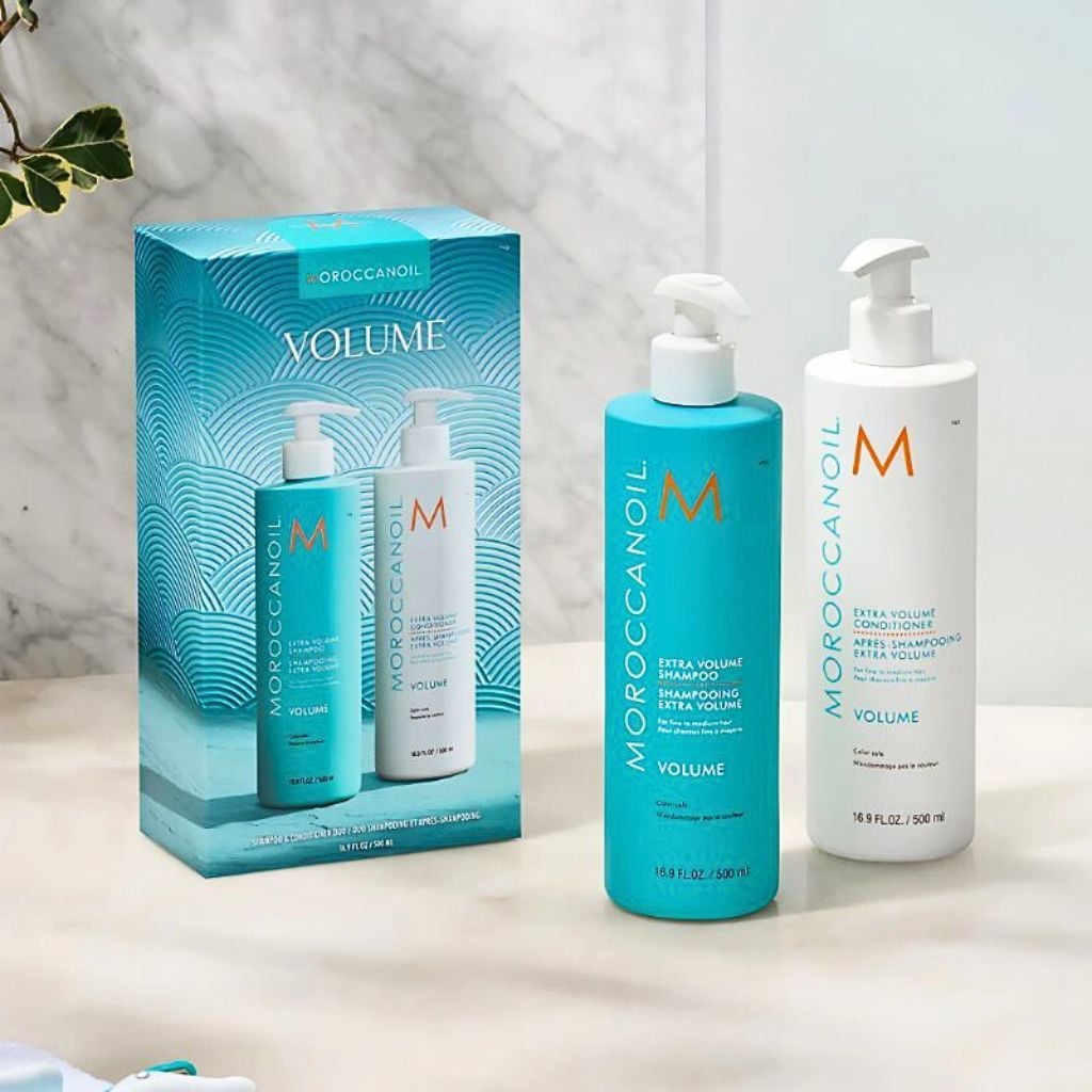  Bộ Gội, Xả Tăng Độ Phồng MOROCCANOIL Extra Volume 500ml 