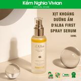  Xịt khoáng dưỡng ẩm căng bóng da d'Alba First Spray Serum 50ml 