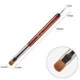  Cọ french nail cán nâu chấm bi BW-8, 10, 12, 14, 16 
