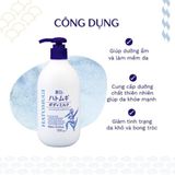  Sữa Dưỡng Thể Hatomugi Làm Sáng Da Ban Đêm 400ml 