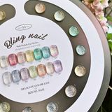  Set Gel Nhũ Bling Rouni 14 Chai 