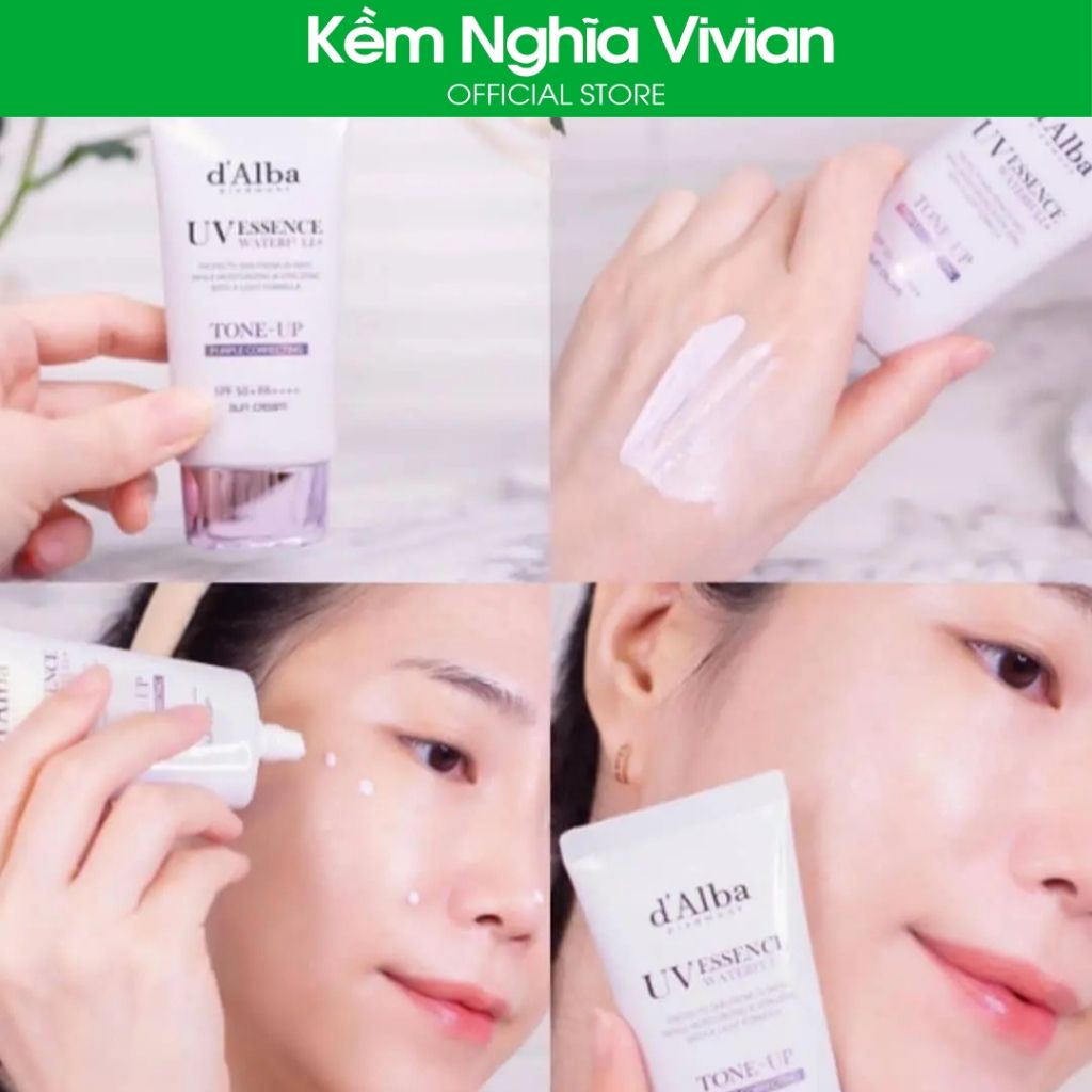  Kem chống nắng nâng tông tím d'Alba 50ml (MP9647) 
