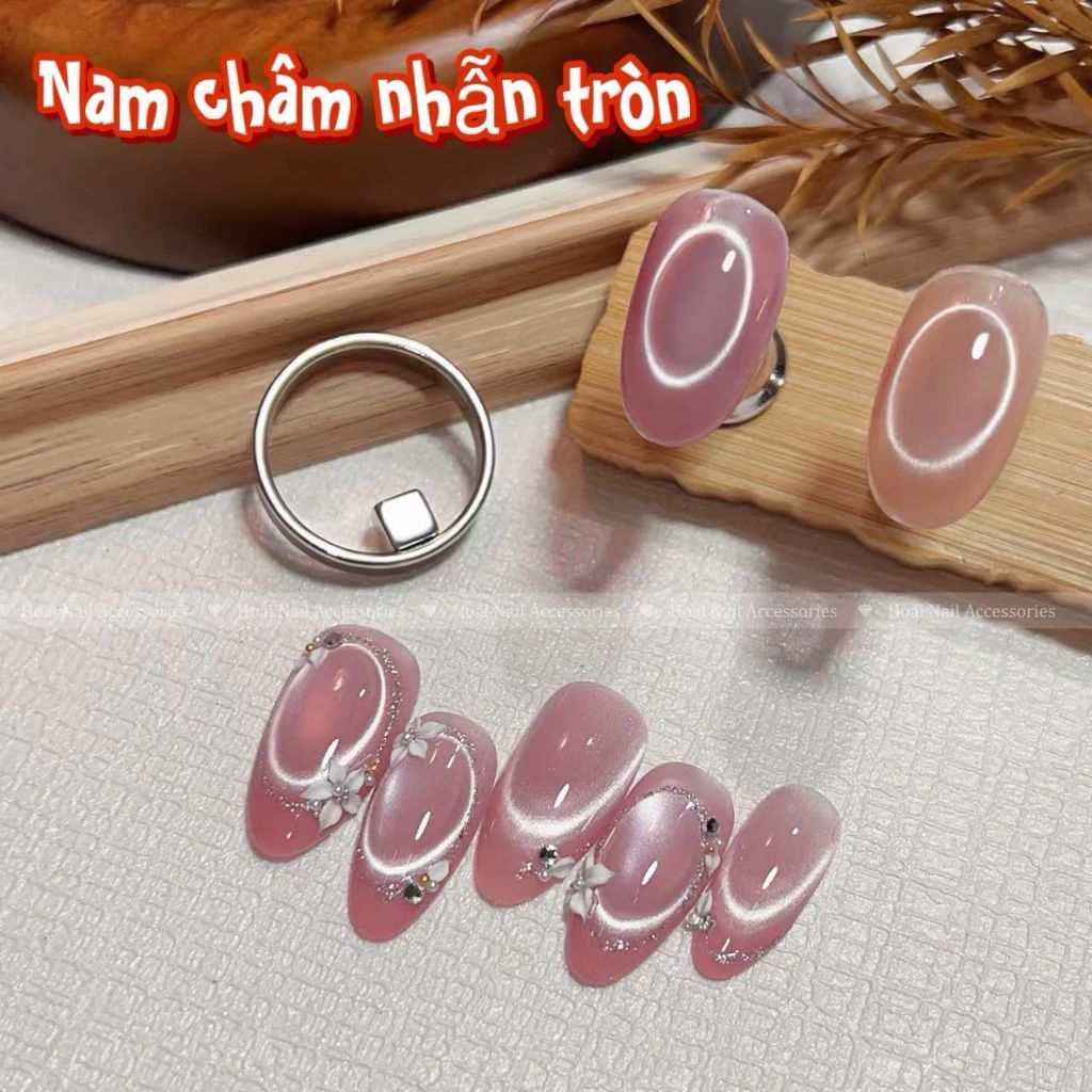  Cây nam châm nail nhẫn tròn 