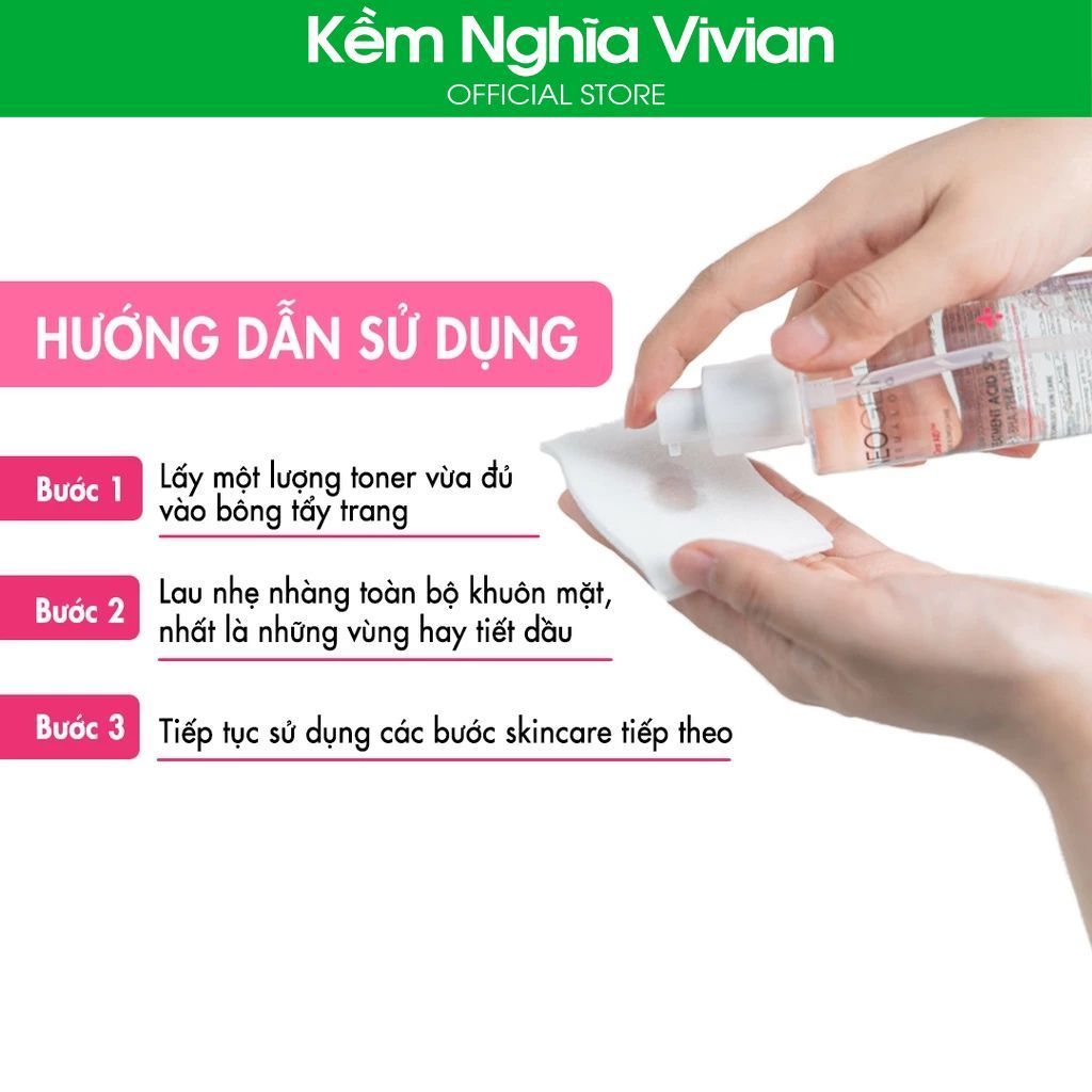  Toner Hỗ Trợ Giảm Mụn Neogen Dermalogy Treatment Acid 5% 150ml 