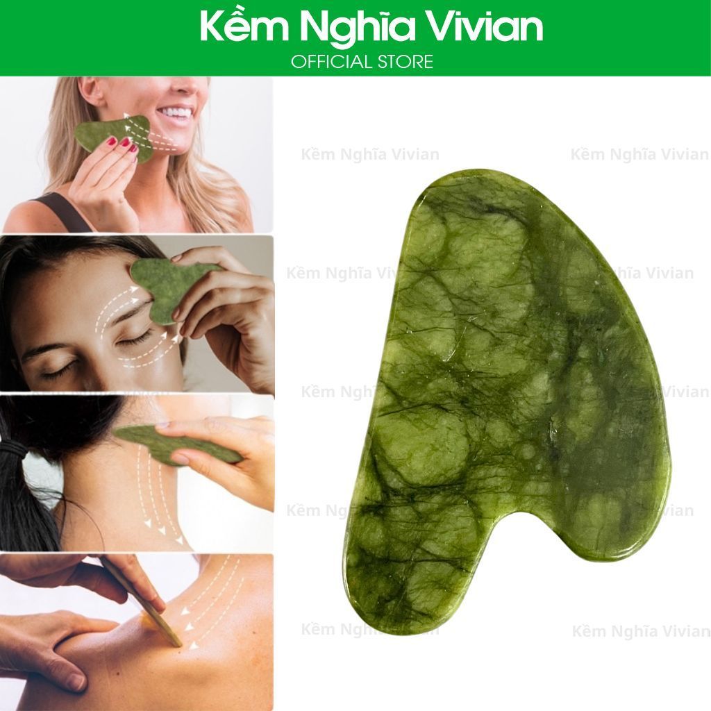  Dùng Cụ Massage Trái Tim -  Gỗ, Đá 