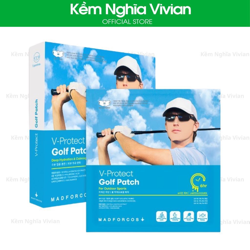  Mặt Nạ Chống Nắng Golf Cho Nam-Nữ Madforcos V-Protect 
