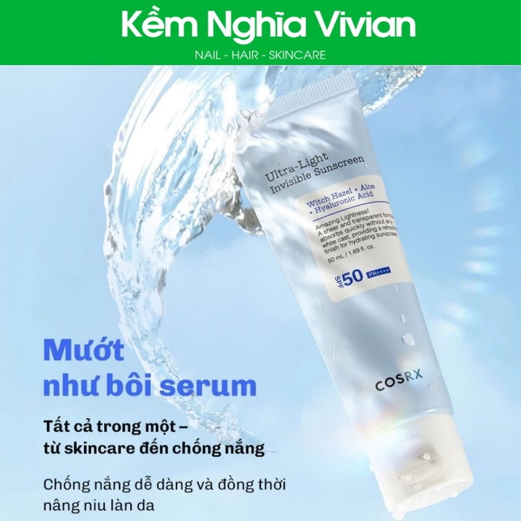  Kem chống nắng Cosrx Ultra-Light 50ml 