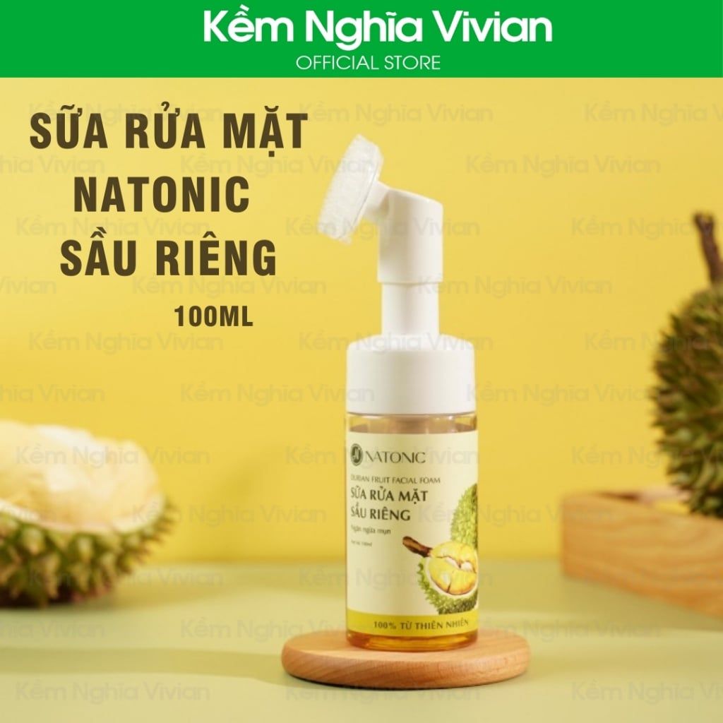  Sữa rửa mặt Sầu riêng Natonic 100ml 