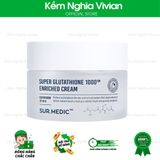  Kem Dưỡng Trắng Da Căng Bóng Sur Medic Super Glutathione 50ml 