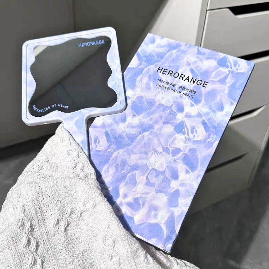  Gương Soi Mini Herorange Có Cán 