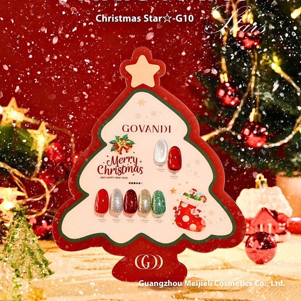  Set Gel Govandi Noel G010 7 chai 