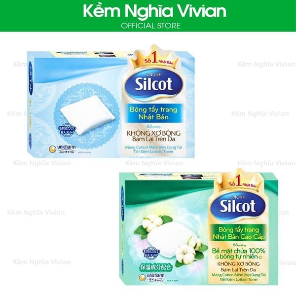 Bông tẩy trang Silcot 